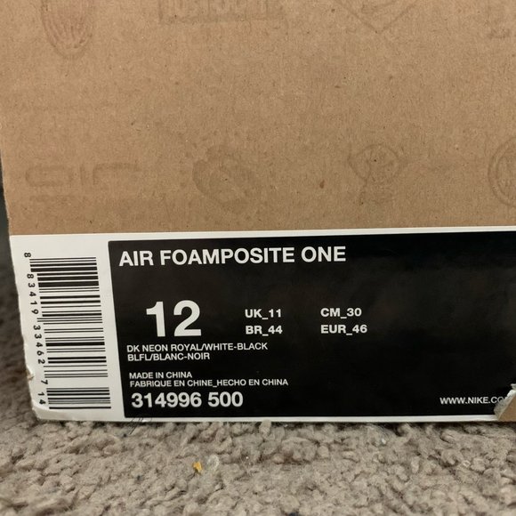 Nike Air Foamposite One